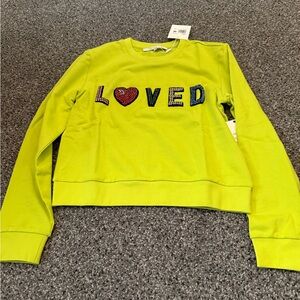 Womens new endless rose sweatshirt small